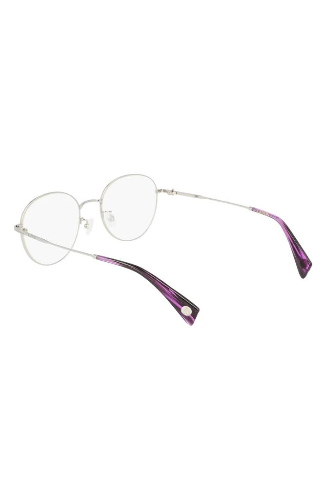 Lanvin 52mm JL Round Optical Glasses 4