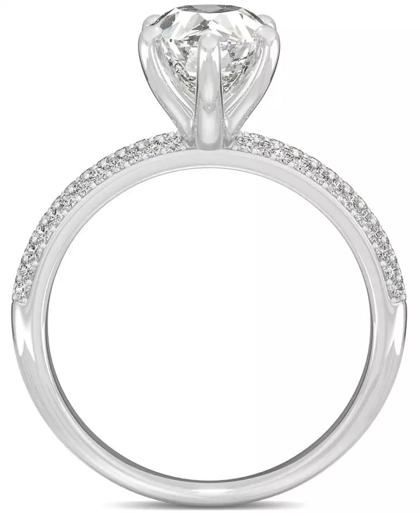 Charles 
Colvard Moissanite Pear Engagement Ring (2-3/8 ct. t.w. DEW) in 14k White Gold 4