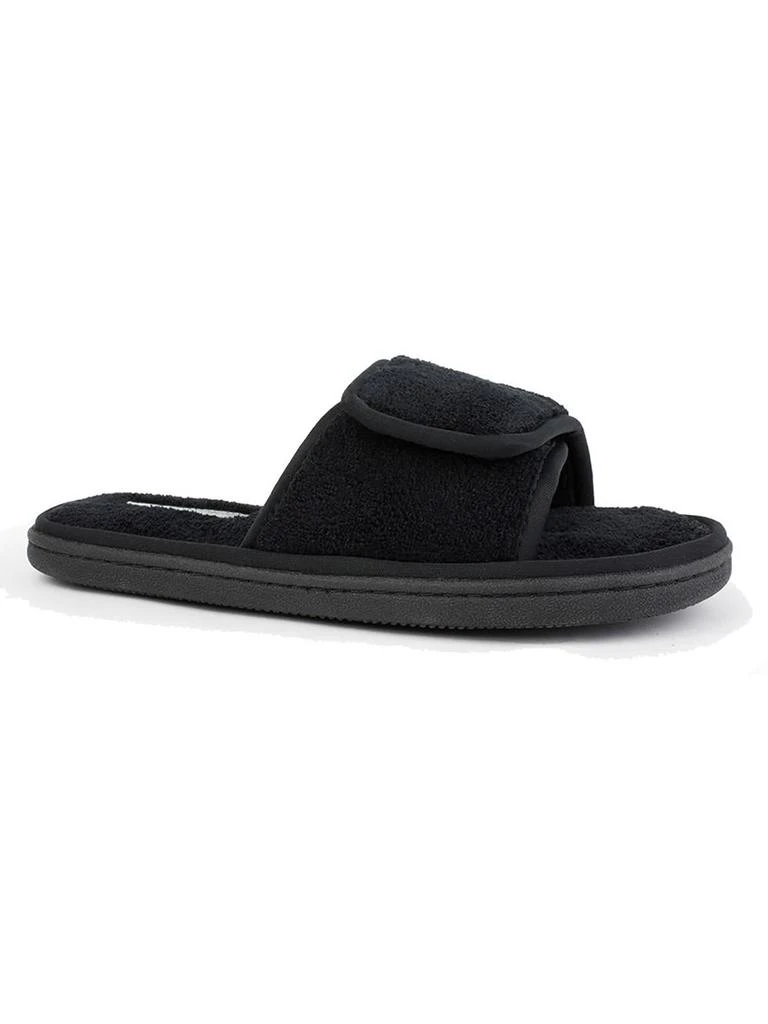 TEMPUR-PEDIC Geana Womens French Terry Adjustable Slide Slippers 1