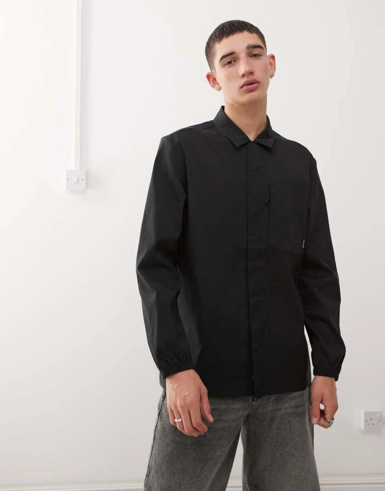 Berghaus Berghaus Shirt explorer long sleeve overshirt in black 2