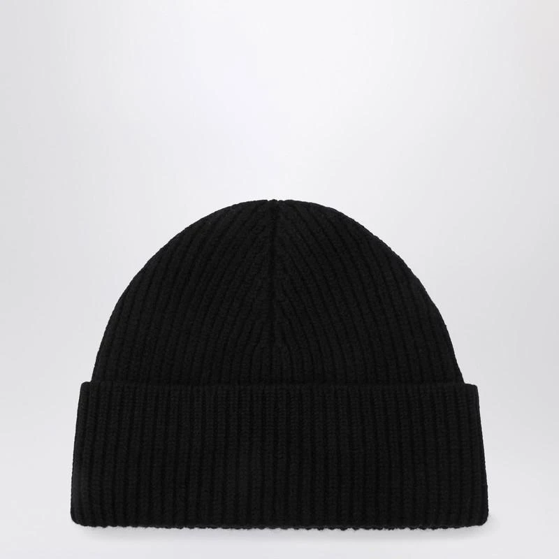 AMI Ami de Coeur black wool hat 2