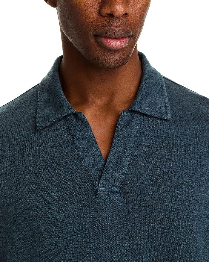 The Men's Store at Bloomingdale's Johnny Collar Linen Polo - Exclusive 5