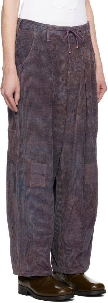 Story mfg. Purple Lush Carpenter Trousers 2