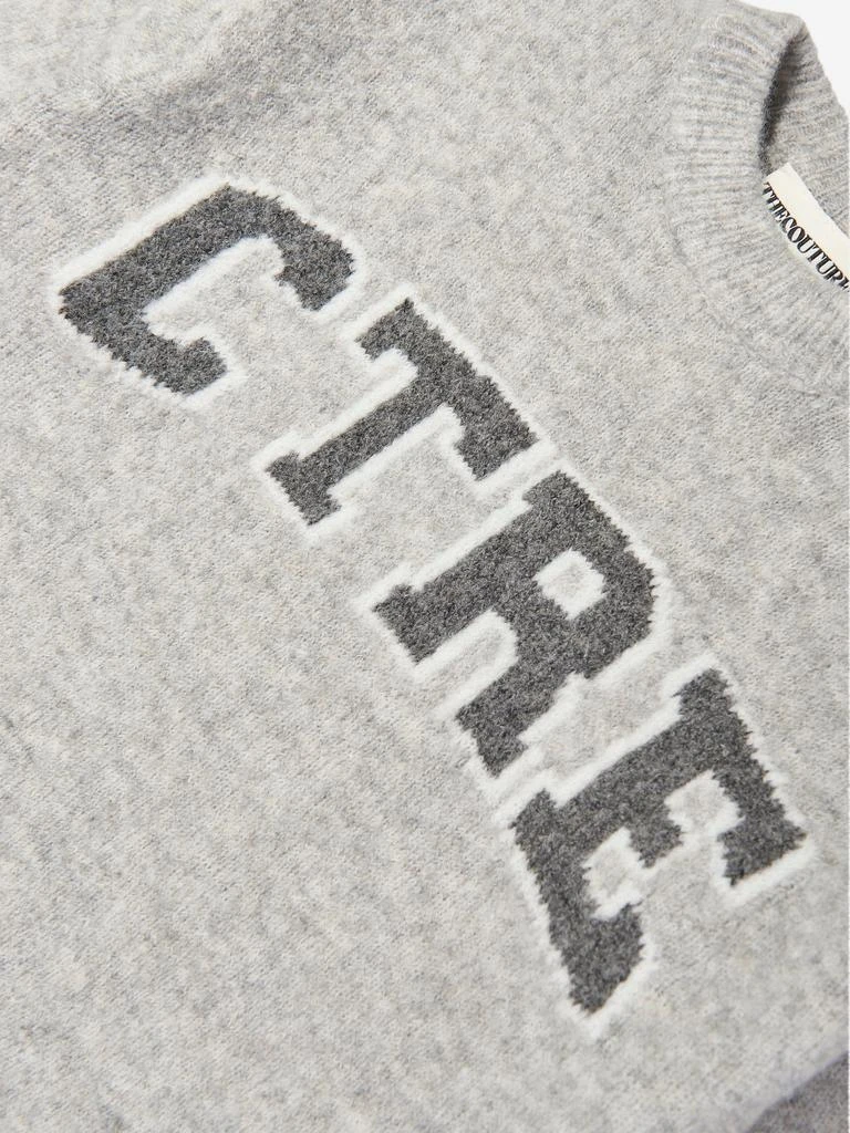 The Couture Club The Couture Club Kids CTRE Sweatshirt in Grey 3