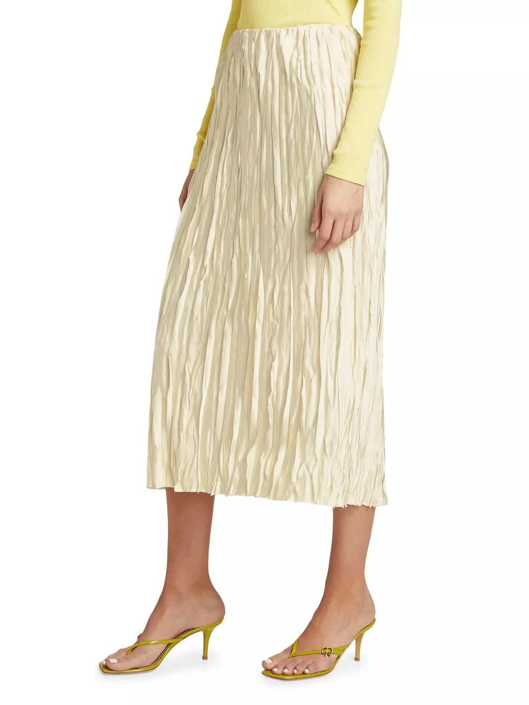 Vince Crushed Bias Strip Skirt 4