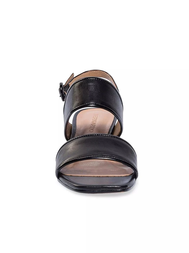 Bernardo Jasper Leather Slingback Sandals 4