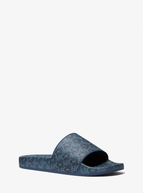 Michael Kors Jake Empire Signature Logo Slide Sandal 1