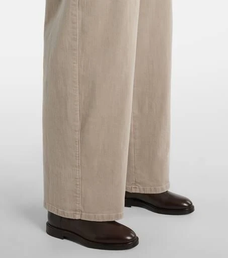 Brunello Cucinelli Mid-rise wide-leg jeans 6
