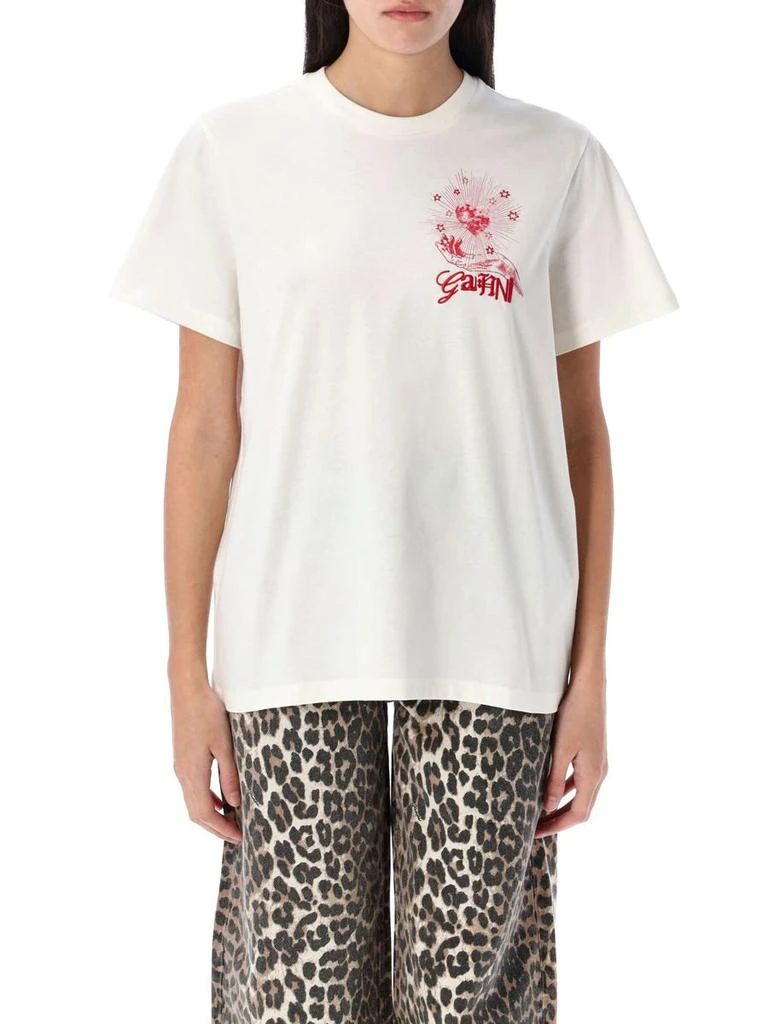 Ganni Ganni Celestial Poster T-Shirt 1