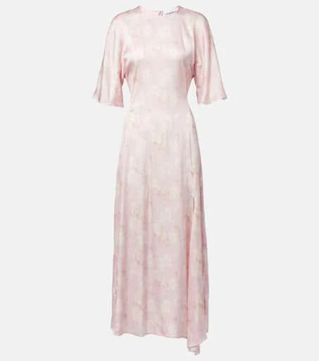 chinese dress ladies GANNI Gathered Maxi Dress  Closet Club