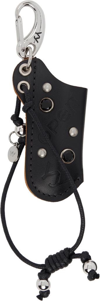 その他 OPEN YY 25SS STUD LIGHTER CASE KEYCHAIN BLACK OPEN YY Black Stud Lighter Case Keychain - BeyondStyle