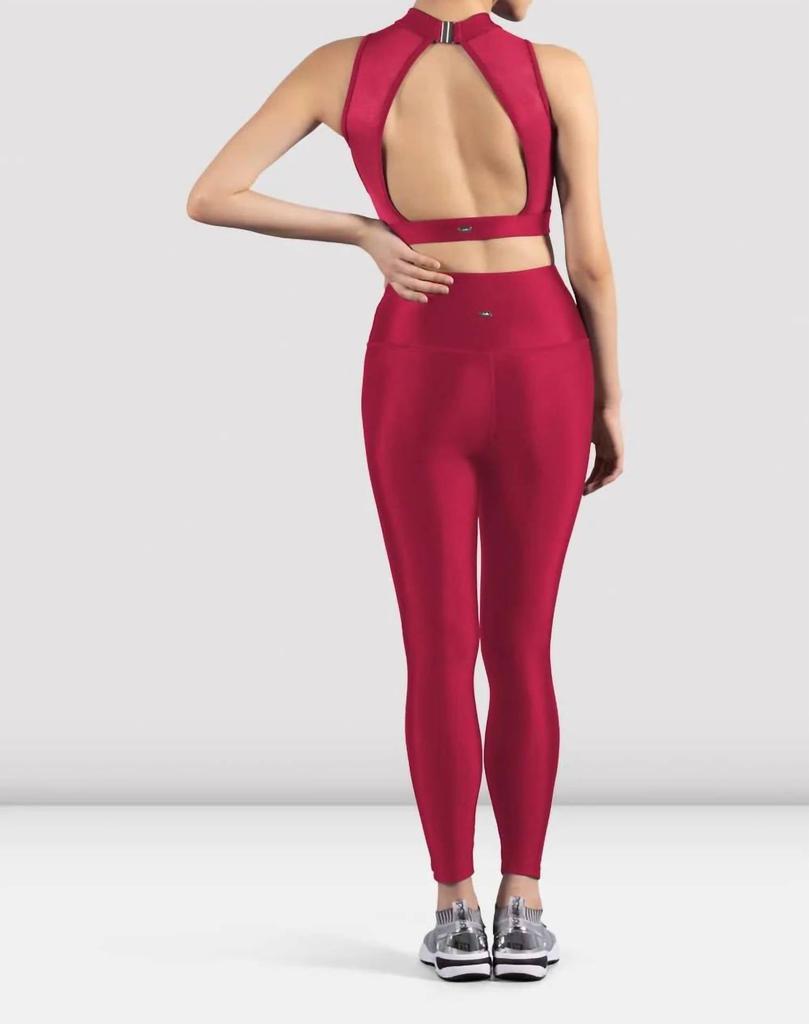 Bloch Bloch - Mirella Glow High Neck Crop Top