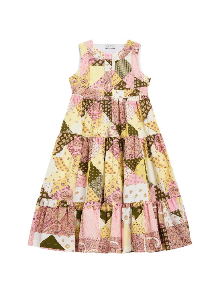オールインワン・サロペット Etro Midi Dress Short Sleeve In Multicolored Printed ETRO Midi dress - Dresses & Skirts - Compare Prices from 6+