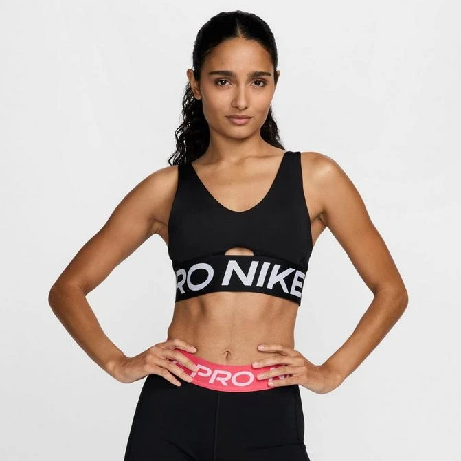 NIKE Women's Nike Pro Indy Plunge Sports Bra 1