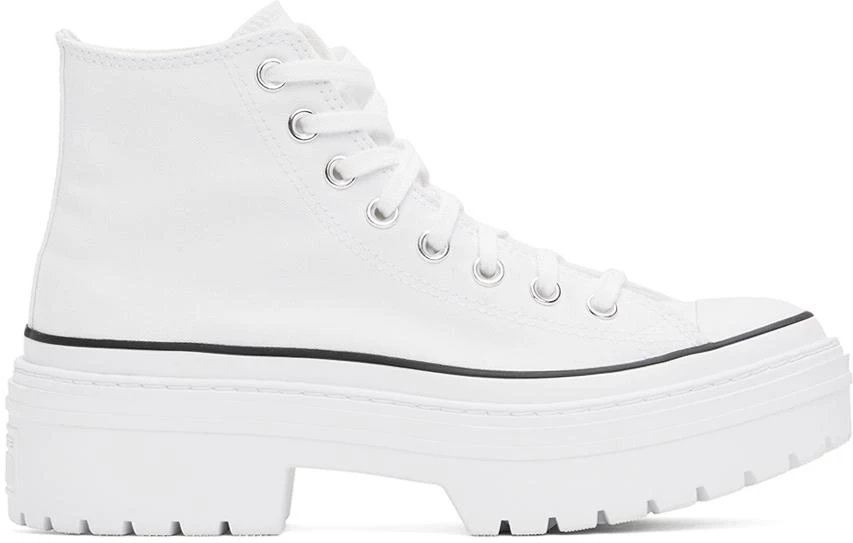 Converse White Chuck Taylor All Star Lugged Platform Sneakers