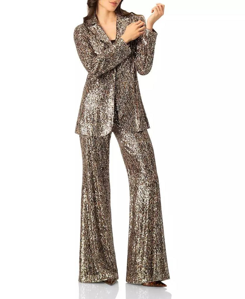 Ivonne Women
s Sequin Flared Trousers 3