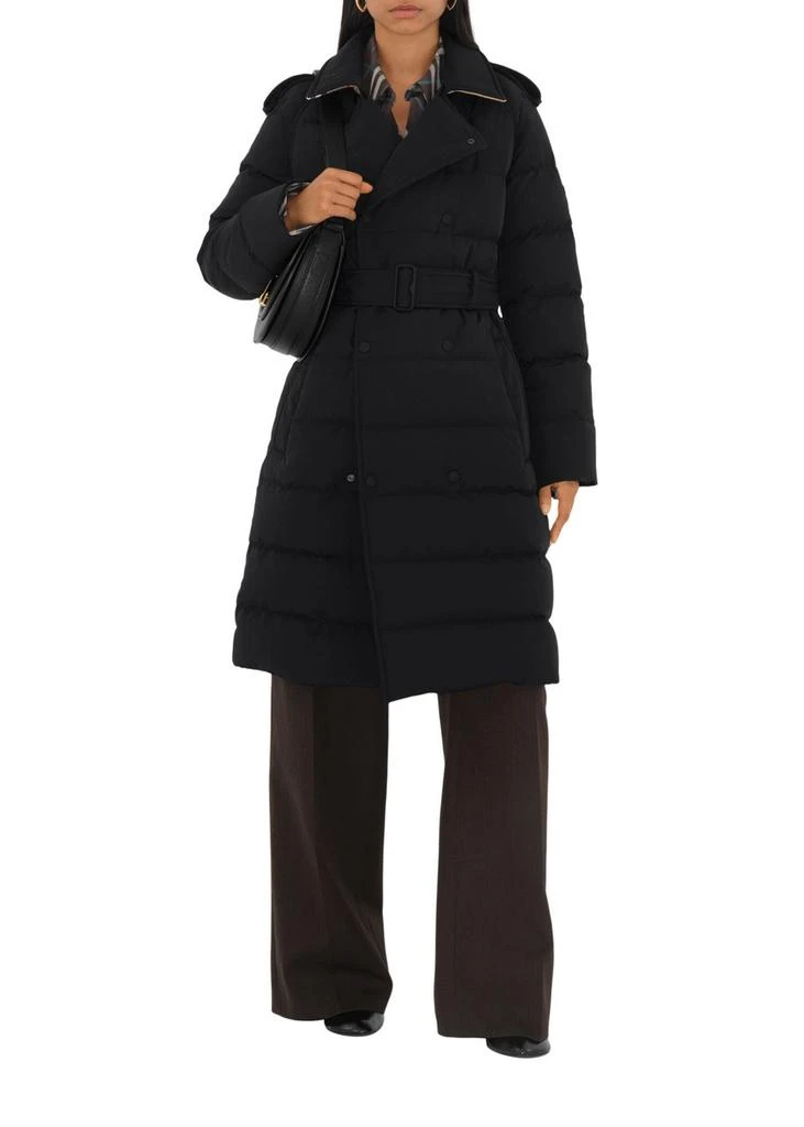 Burberry Mid-length nylon puffer coat 7