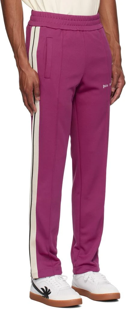 Palm Angels Purple Classic Logo Track Pants 2