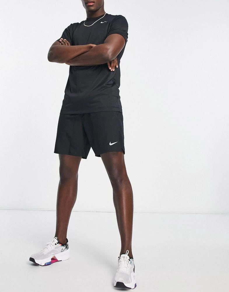 NIKE Nike Running Challenger Dri-FIT 7 inch 2 in 1 shorts in black 3