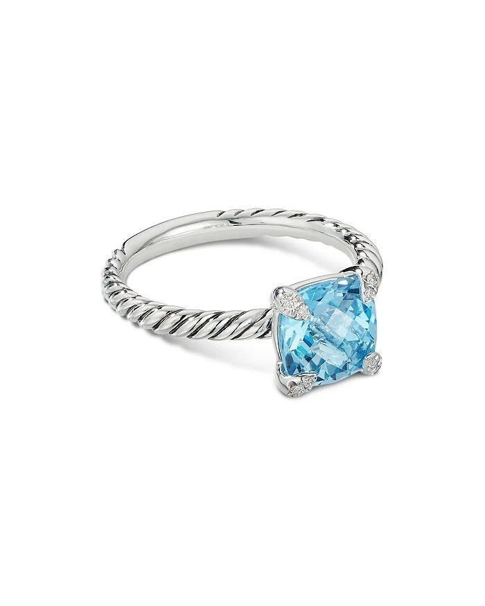 David Yurman Châtelaine® Ring with Gemstones and Diamonds