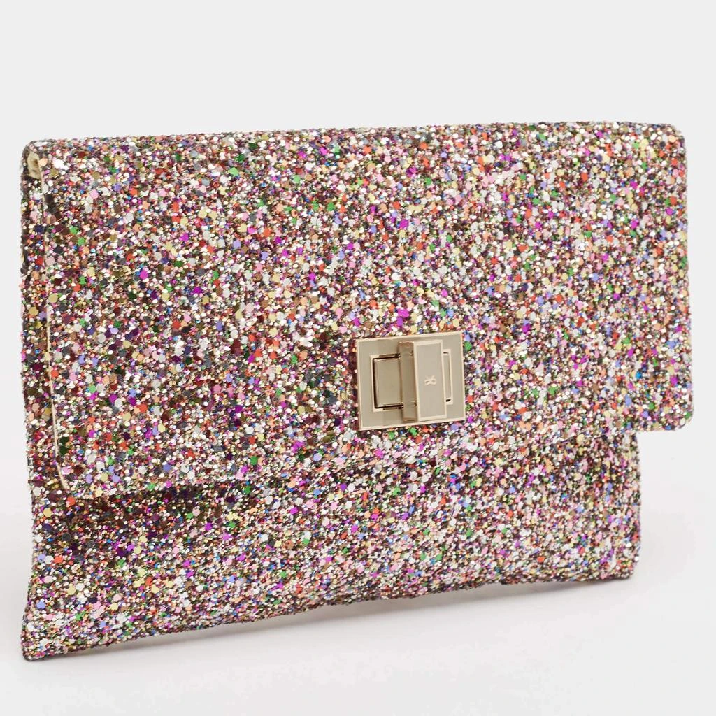 Anya Hindmarch Anya Hindmarch Multicolor Glitter Valorie Clutch 3