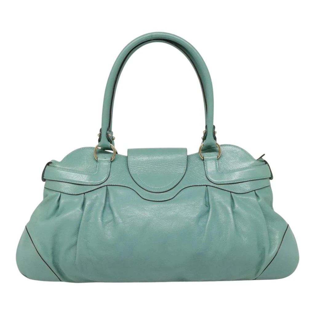 Salvatore Ferragamo Marisa  Leather Shoulder Bag (Pre-Owned) 2