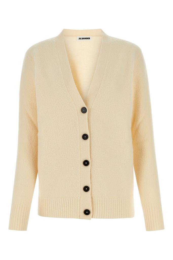 Jil Sander Ivory wool cardigan