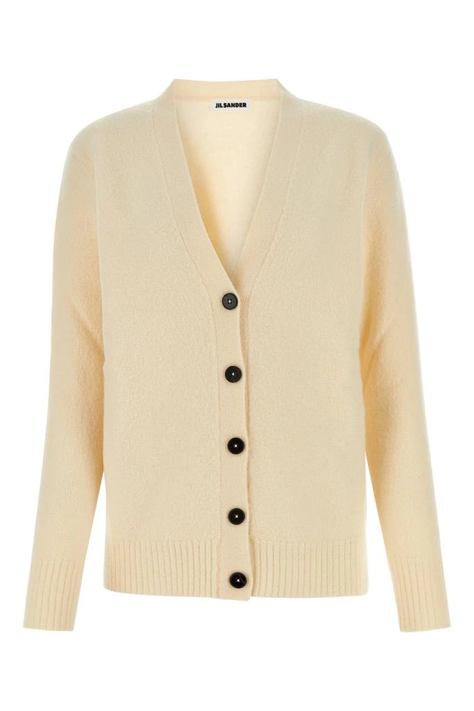 Jil Sander Ivory wool cardigan 1