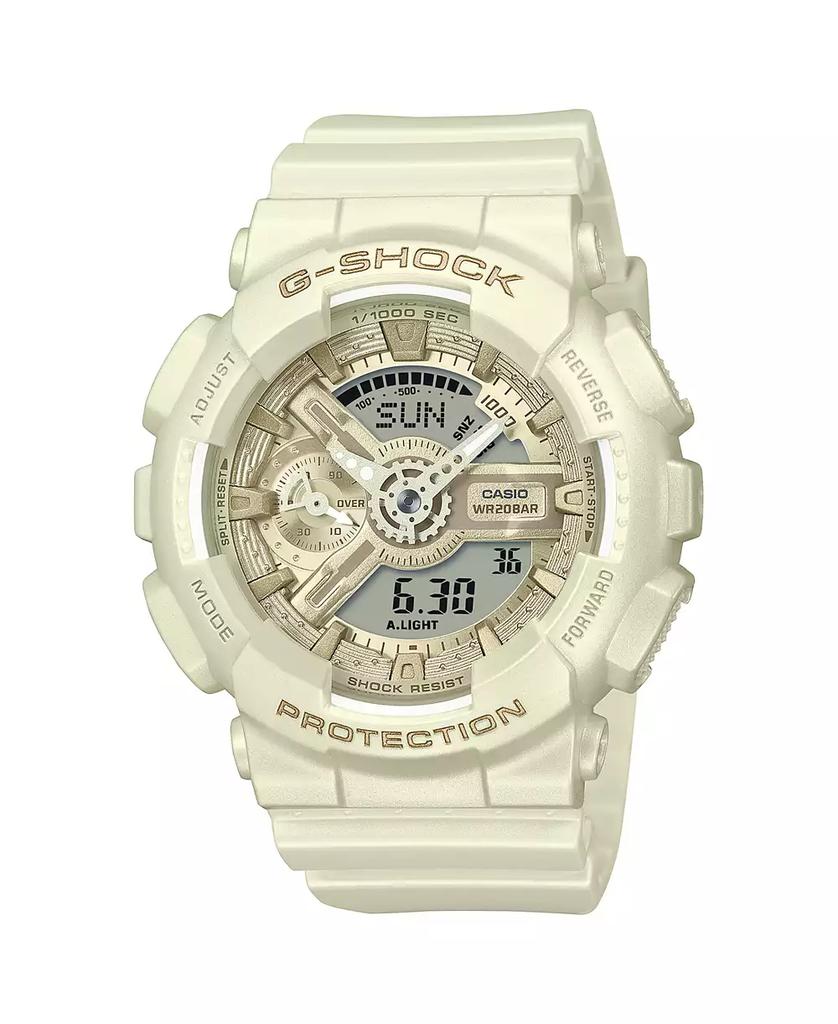 G-Shock Baby G Women's White Resin Watch, 45.9mm