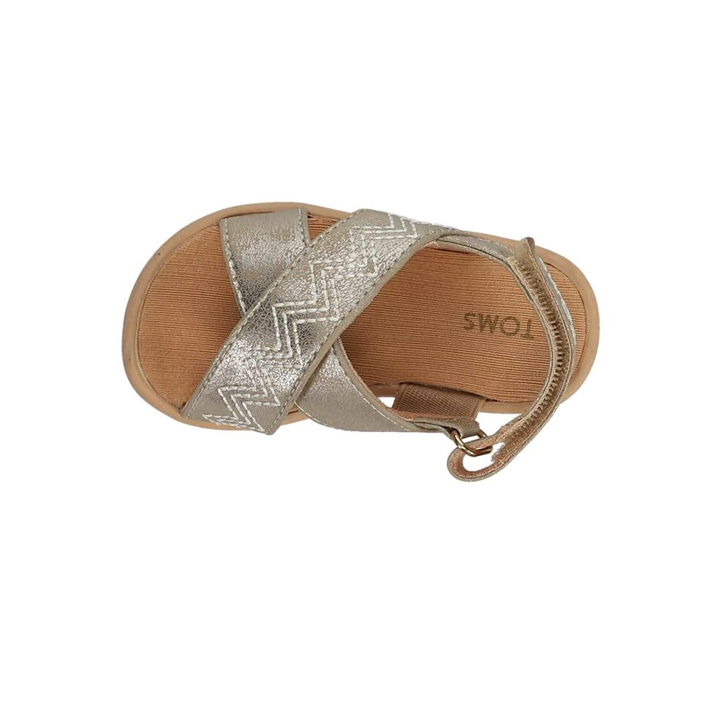 TOMS Glimmer Mary Jane Flats (Infant-Little Kid) 4