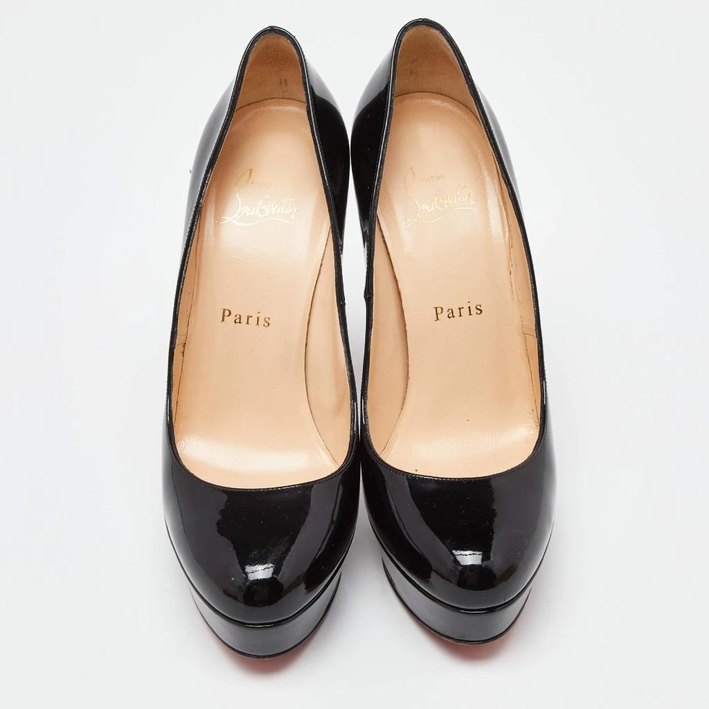 Christian Louboutin Christian Louboutin Black Patent Leather Bianca Pumps Size 37.5 3