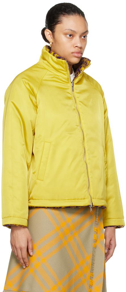 Purple & Yellow Reversible Jacket – On Sale Now with Up to 80% Off