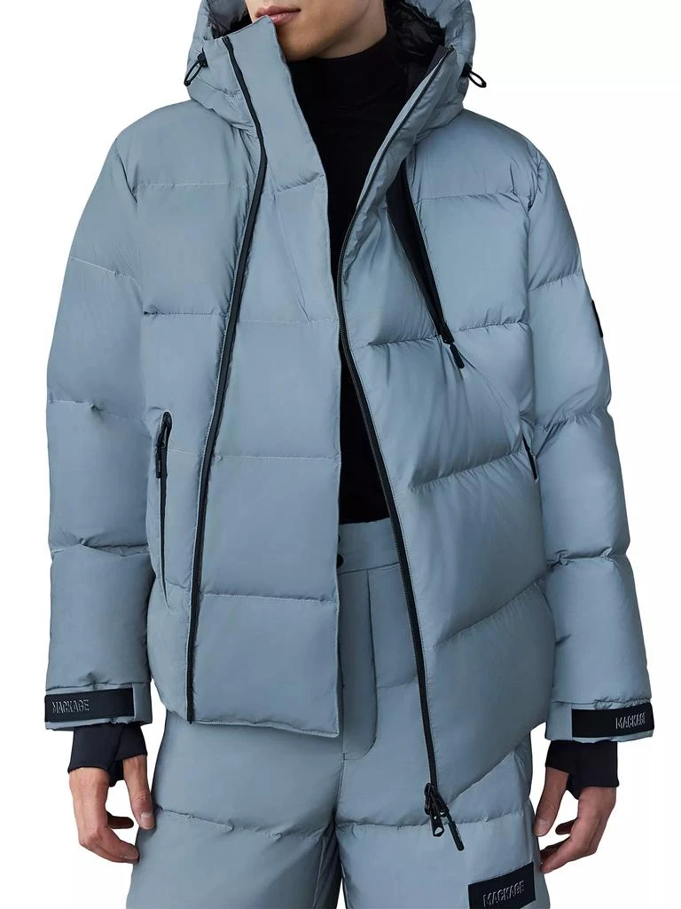 Mackage Kenji Reflective Hooded Down Ski Jacket 7