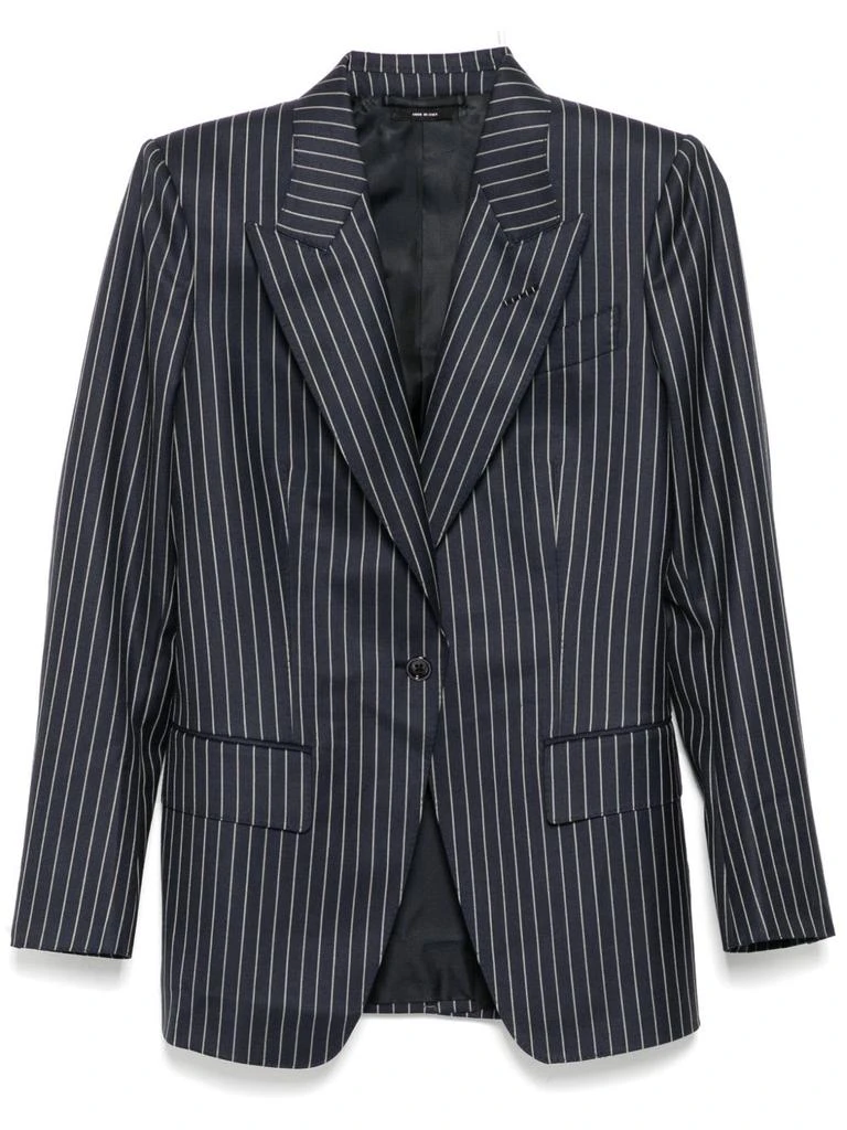 Tom Ford Women
s Pinstripe Single-Breasted Blazer