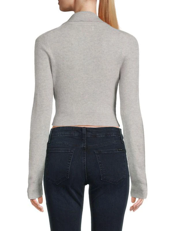 Naadam Cropped Cashmere Cardigan 2