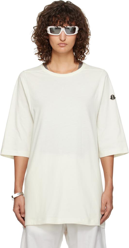 Rick Owens White cotton T-shirt White Cotton T-shirt Rick