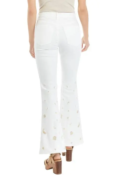 Jessica Simpson Embroidered Charm Flare Jeans 2