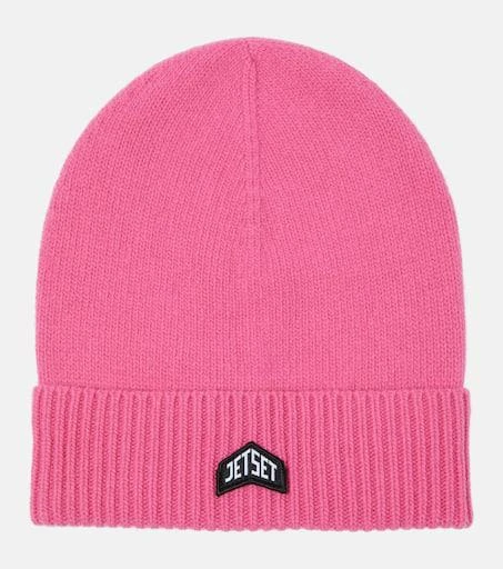 Jet Set Logo wool beanie 1