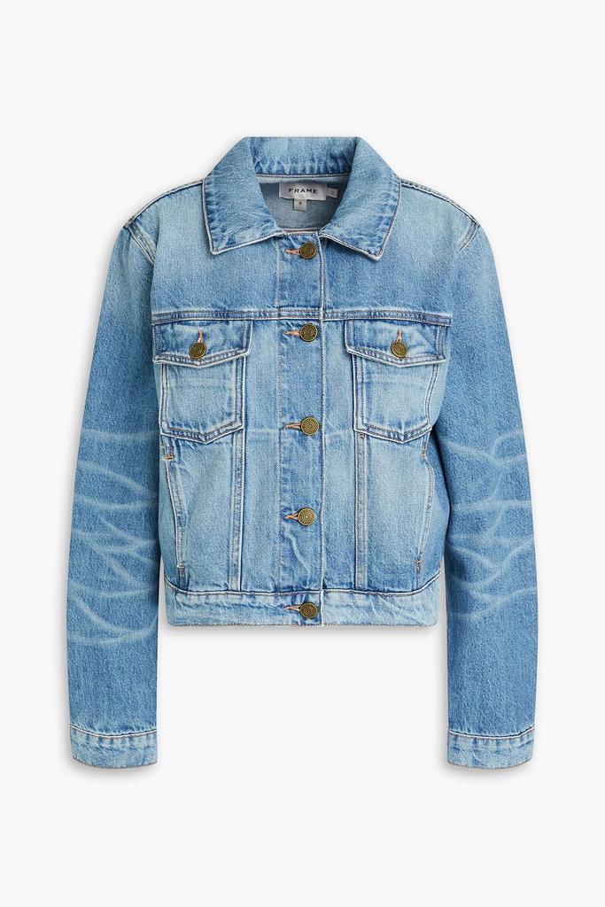 FRAME Faded denim jacket
