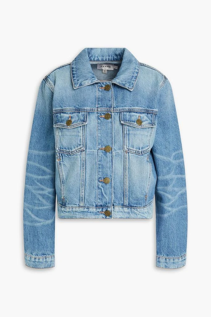FRAME Faded denim jacket 1