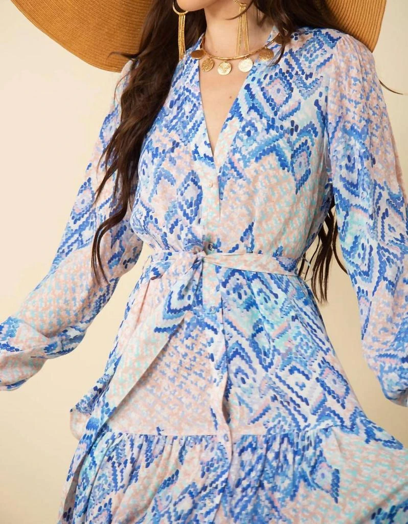 Hale Bob Hale Bob - Paisley Button Front Maxi Dress 3