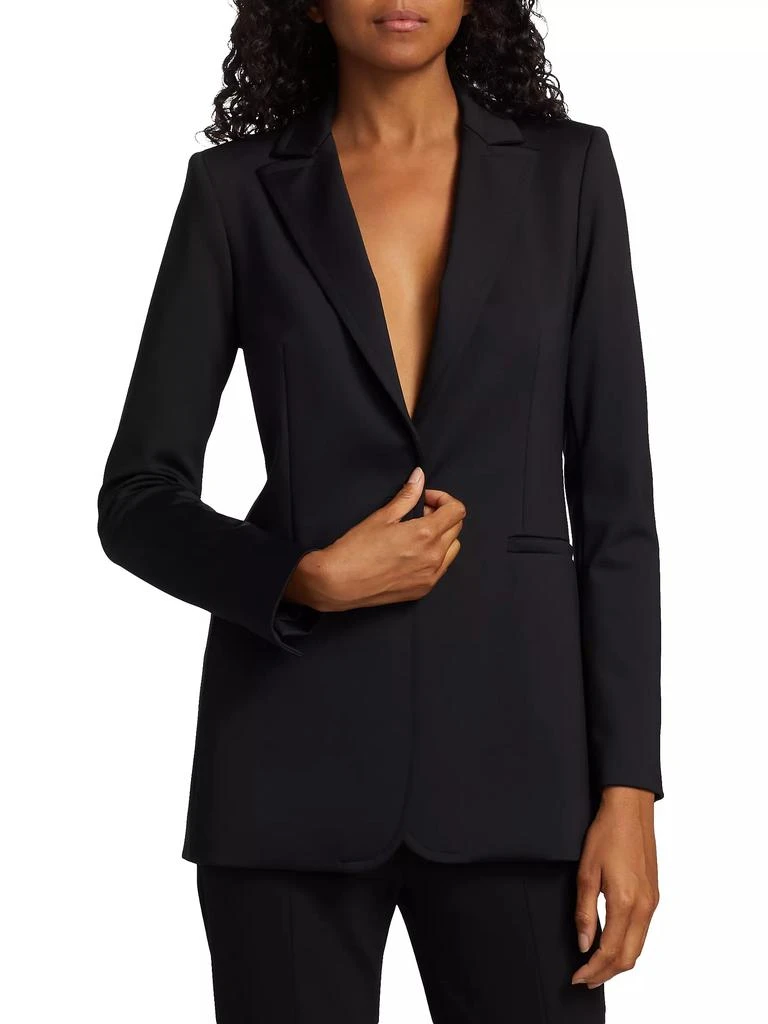 Alice + Olivia Breann Long Fitted Blazer 3
