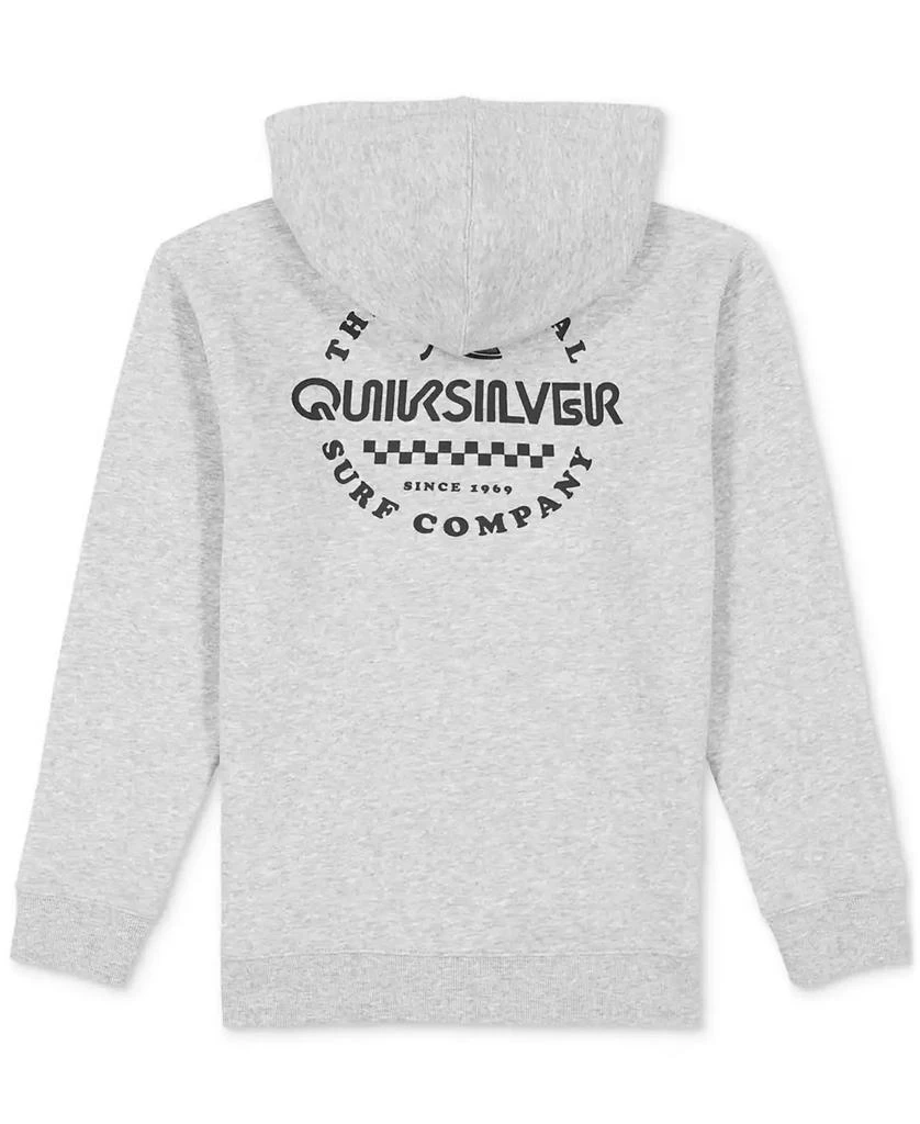 Quiksilver Big Boys Retro Logo-Print Full-Zip Fleece Hoodie 2