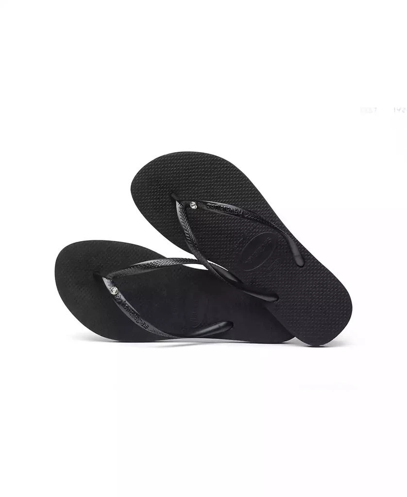 Havaianas Women
s Slim Swarovski Crystal II Flip Flop Sandals 4