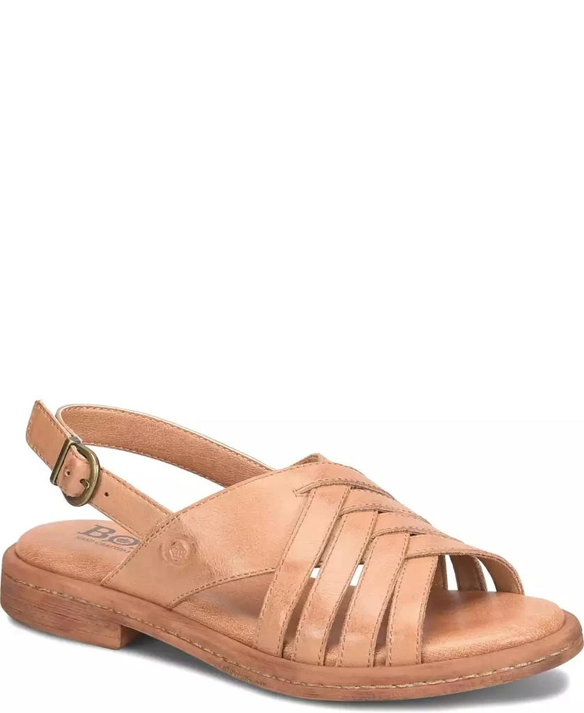 Born Women
s Remy Round Toe Flat Sandals 1