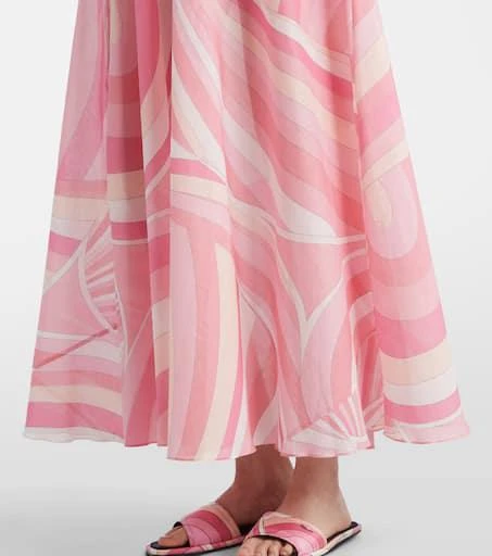 Pucci Iride cotton kaftan 5