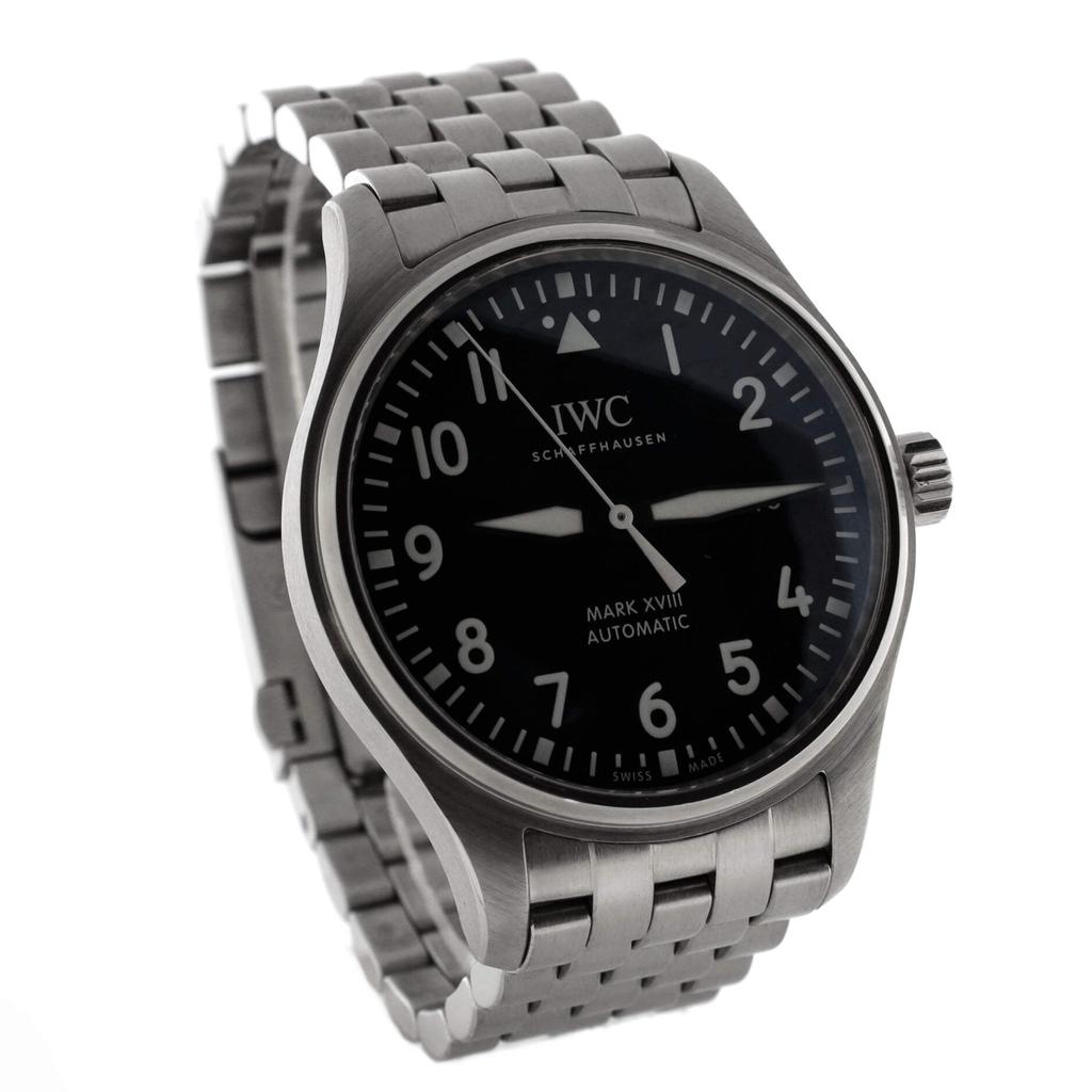 IWC Schaffhausen Pilot Le Petit Prince Mark XVIII Automatic Watch Stainless Steel 40