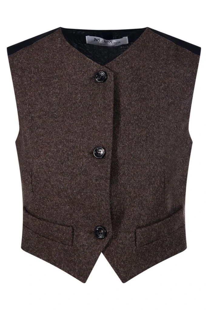 Max Mara Max Mara Bikini Button-Up Gilet from Cettire