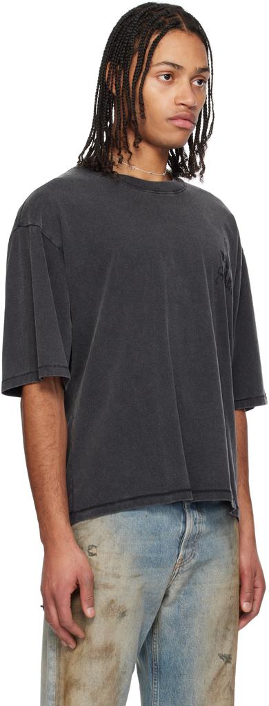 Stolen Girlfriends Club Black Gothic Cross T-shirt