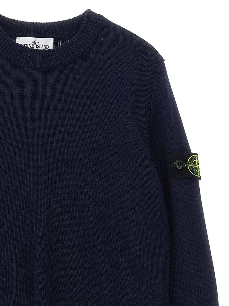 Stone Island Junior Stone Island Junior Logo Patch Knitted Jumper 3